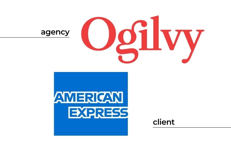 American Express là Client của Ogilvy & Mather từ những năm 1960