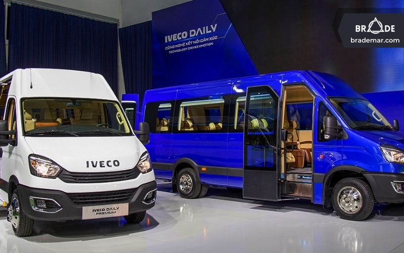 Thaco ra mắt hợp tác với Iveco đầu tiên tại Việt Nam vào 2 xe Minibus Daily và Daily Plus