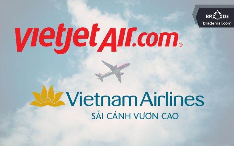 Vietnam Airlines và Vietjet Air từng tranh chấp về vấn đề thương hiệu