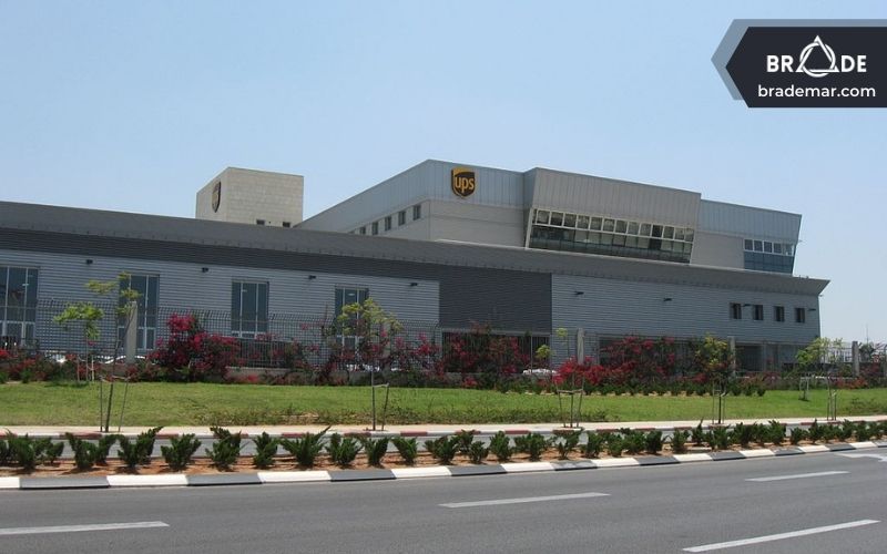 UPS có dịch vụ trên toàn thế giới, bao gồm tại Sân bay Quốc tế Ben Gurion của Israel