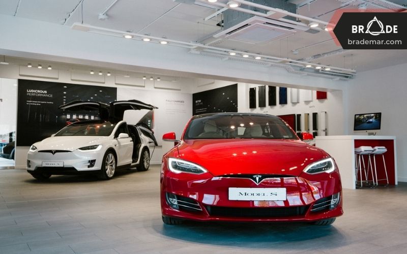 Một showroom của Tesla