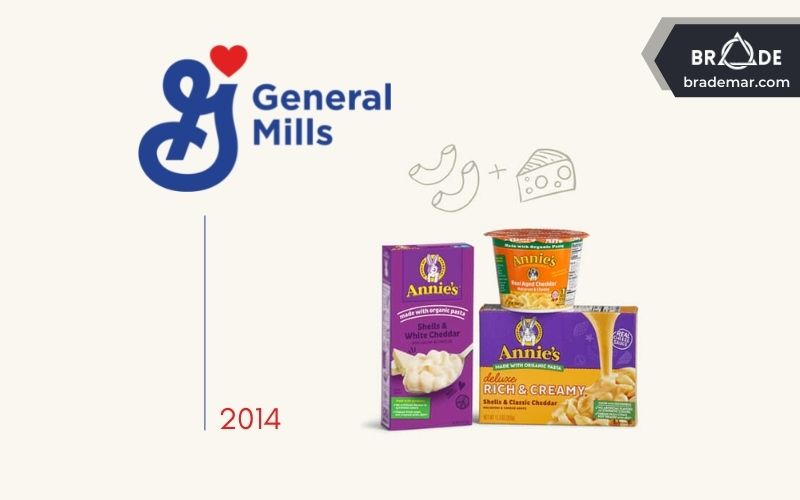 Năm 2014, General Mills mua lại nhà sản xuất thực phẩm hữu cơ Annie's Inc