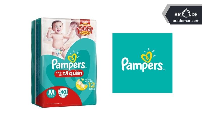 Thương hiệu tã Pampers của P&G là một trong những thương hiệu thống lĩnh thị trường tã giấy