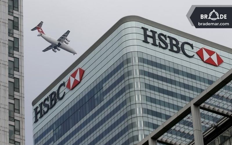 Trụ sở của HSBC tại Canary Wharf, London, Anh