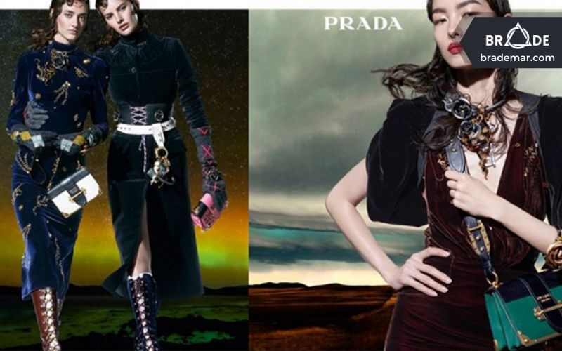 Các người mẫu Prada rất đa dạng