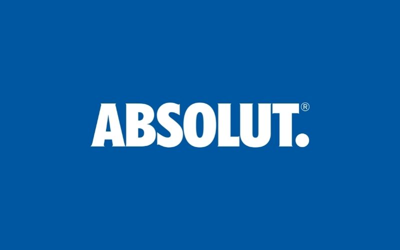 Logo của thương hiệu Absolut Vodka