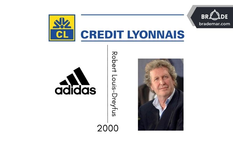 Năm 2000, Crédit Lyonnais đã bán Adidas cho Louis-Dreyfus