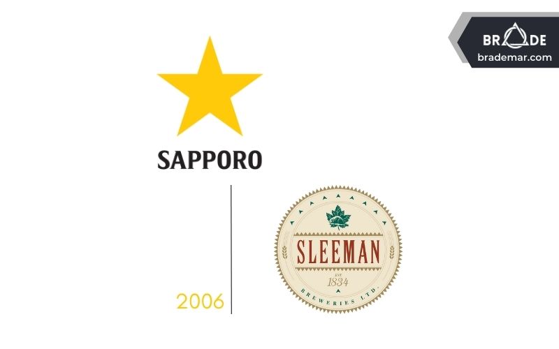 Năm 2006, Sapporo tuyên bố họ sẽ mua lại nhà sản xuất bia Canada Sleeman