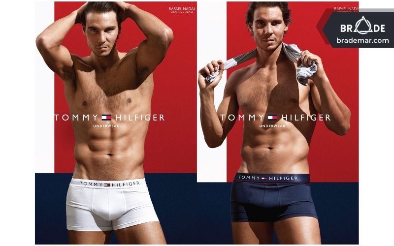Năm 2015, Rafael Nadal là đại sứ thương hiệu cho đồ lót Tommy Hilfiger và bộ sưu tập Tommy Hilfiger Tailored