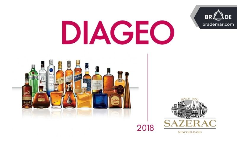Năm 2018, Diageo đã đồng ý bán 19 thương hiệu cho Sazerac Company