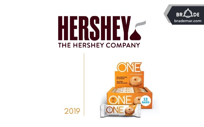 Năm 2019, The Hershey Company mua lại nhà sản xuất thanh protein One Brands LLC