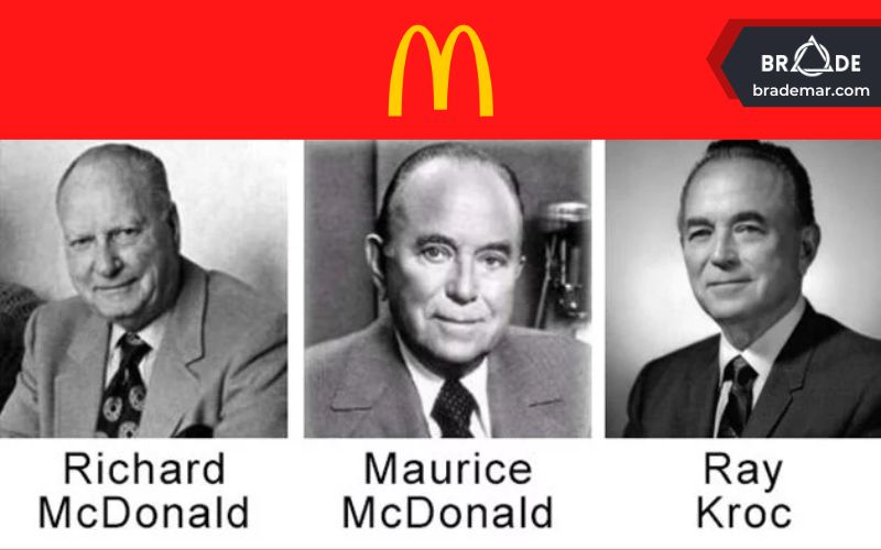 Richard McDonald, Maurice McDonald và Ray Kroc