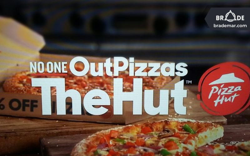 Slogan quảng cáo 'No one outpizzas the hut'