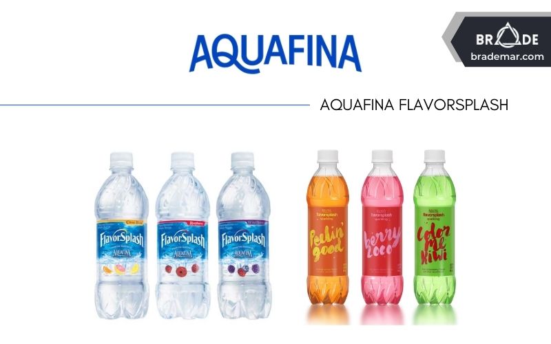 Dòng sản phẩm Aquafina FlavorSplash