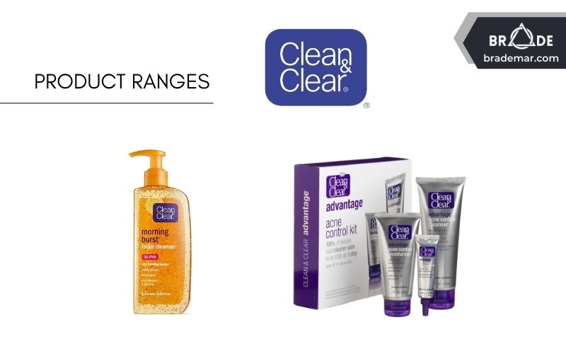 Dòng sản phẩm Morning Burst và Advantage của Clean & Clear