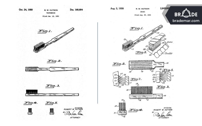 Hai bằng sáng chế vào năm 1950 và 1958 của Robert W. Hutson
