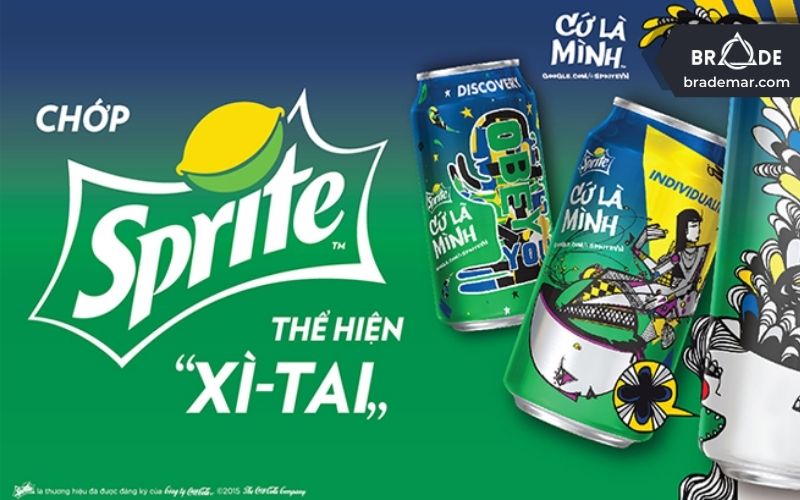 Một quảng cáo của Sprite tại Việt Nam