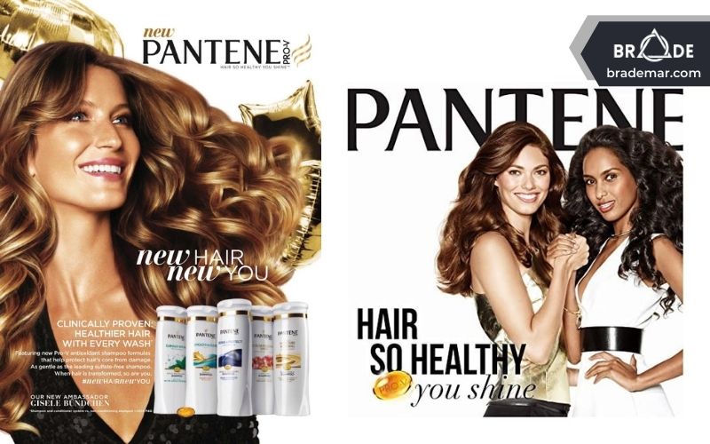 Pantene Pro-V phát triển xung quanh một định vị sức khỏe tóc và Tagline 'Hair So Healthy It Shines'