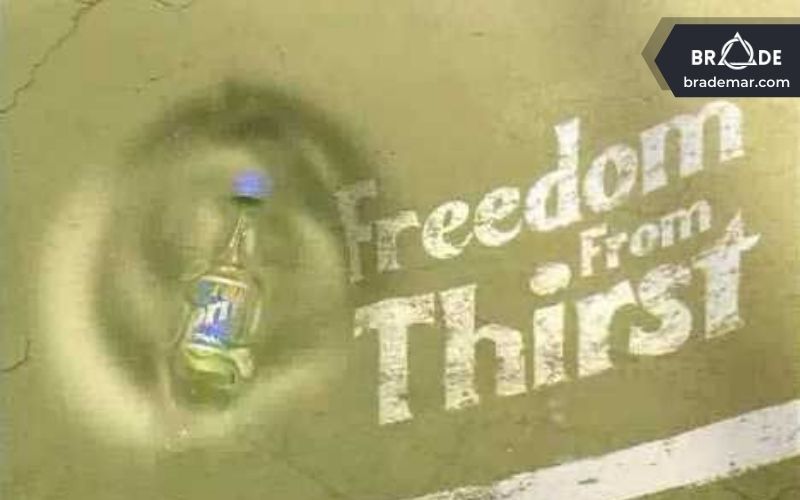 Slogan 'Freedom From Thirst' được áp dụng tại nhiều quốc gia toàn cầu vào năm 2006