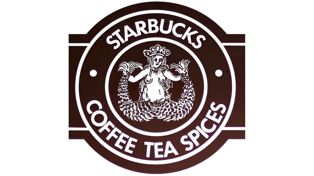 Starbucks Logo PNG 1971 - 1987