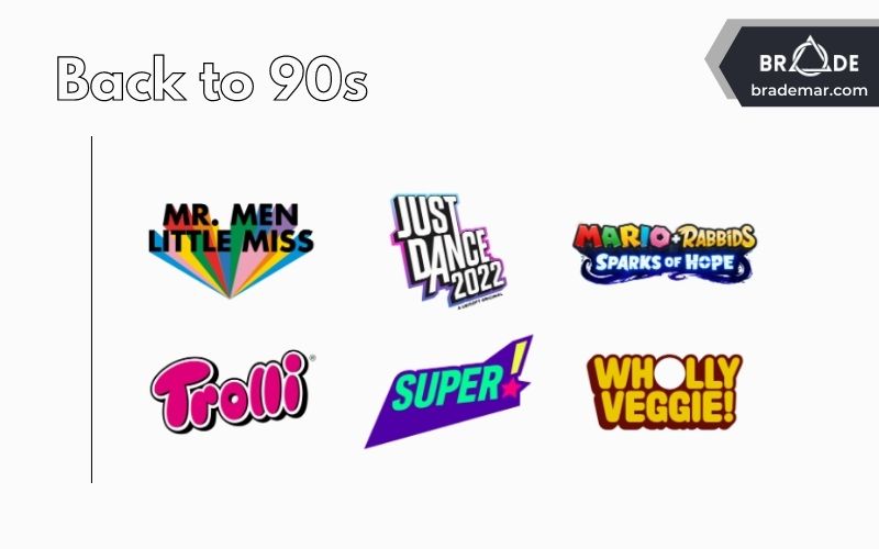 Xu hướng thiết kế Logo 'Back to 90s'