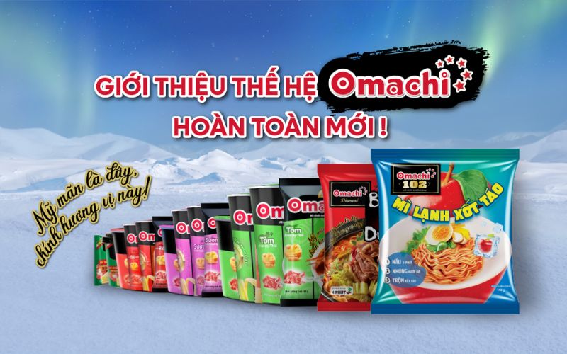 Phân tích mô hình marketing của mì Omachi 