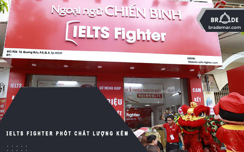 IELTS Fighter phốt chất lượng kém