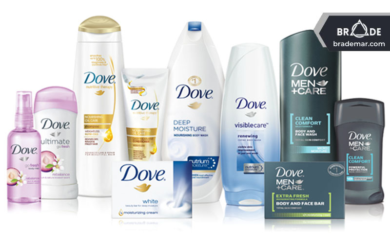 Danh mục sản phẩm của Dove