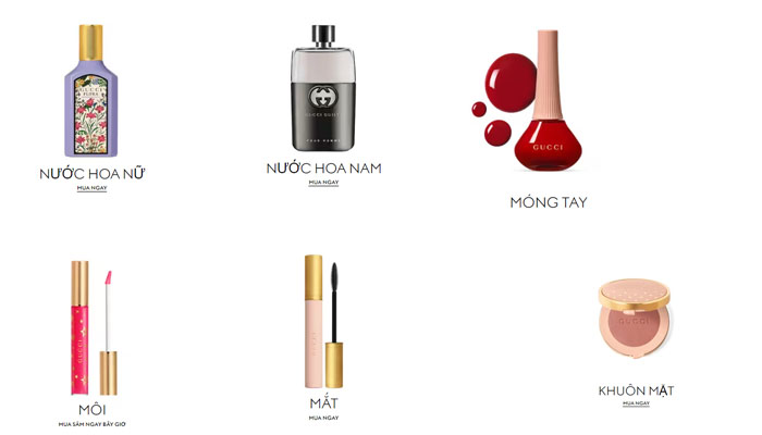 mỹ phẩm gucci