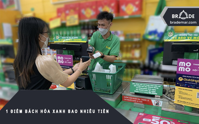 1 Điểm Bách Hóa Xanh Bao Nhiêu Tiền