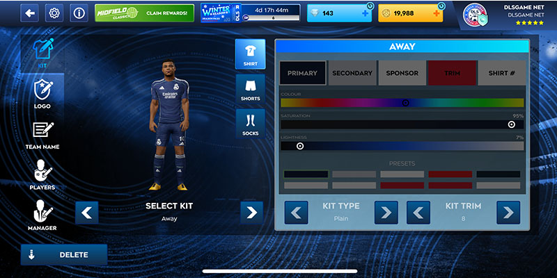 away kits real madrid 2025 26 dls 26